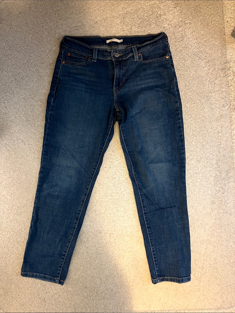 Levi's Dark Blue Jeans